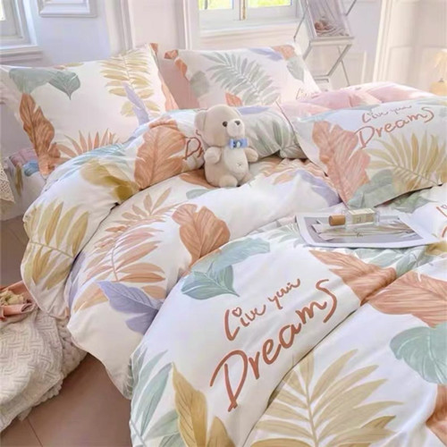 91家纺网 家纺一手货源 找家纺 纯棉被罩双人2*2.3米 单件双人被套小仙女韩版加厚花边全棉被套