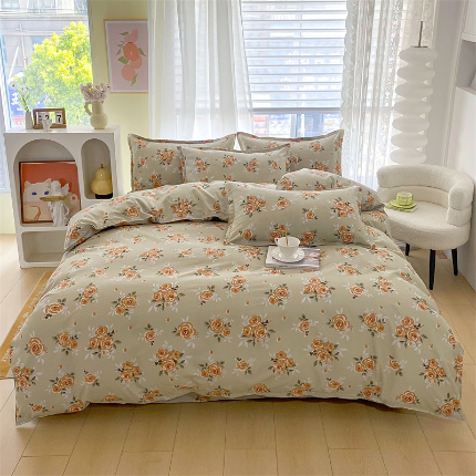 91家纺网 家纺一手货源 找家纺 （总）亿佳人 芦荟棉三四件套，床单，被套，枕套化纤四件套