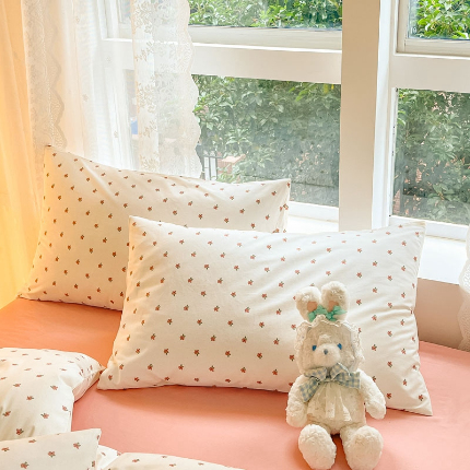 91家纺网 家纺一手货源 找家纺 （总）柠馨 2023新款13376全棉单品枕套