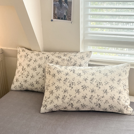 91家纺网 家纺一手货源 找家纺 （总）柠馨 2023新款13376全棉单品枕套