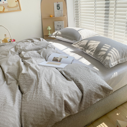 91家纺网 家纺一手货源 找家纺 （总）柠馨 2023新款13376全棉单品枕套