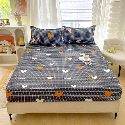 91家纺网 家纺一手货源 找家纺 （总）亿佳人 芦荟棉床笠，外贸跨境单床笠磨毛床笠印花床笠