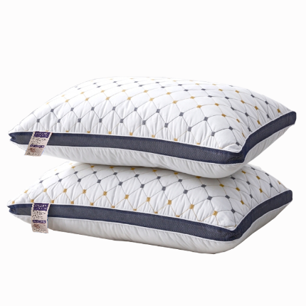 91家纺网 家纺一手货源 找家纺 20245单边满天星枕芯双边满天星枕芯羽丝绒酒店枕水立方枕芯满天星枕头水立方枕头