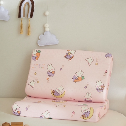 91家纺网 家纺一手货源 找家纺 （总）微枕芯 2024新款A类全棉双层纱乳胶枕套 成人乳胶夏季枕套40*60cm单只装