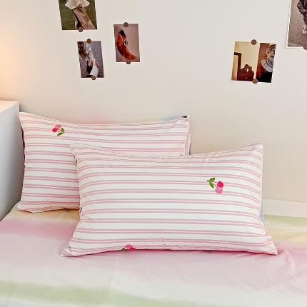 91家纺网 家纺一手货源 找家纺 （总） 2024新款13070全棉印花枕套