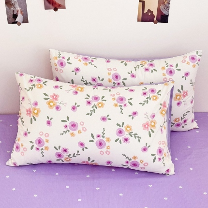 91家纺网 家纺一手货源 找家纺 （总） 2024新款13070全棉印花枕套