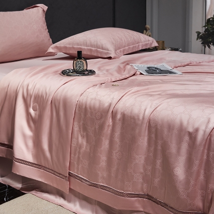 91家纺网 家纺一手货源 找家纺 （总）2025新款奥地利天丝夏被四件套天丝提花莱赛尔纤维空调被