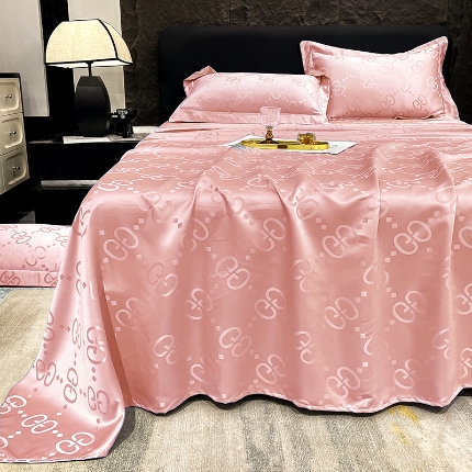 91家纺网 家纺一手货源 找家纺 （总）经年 2025年 新款 水洗真丝提花单床单 直播首选