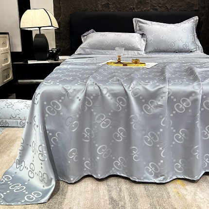 91家纺网 家纺一手货源 找家纺 （总）经年 2025年 新款 水洗真丝提花单床单 直播首选