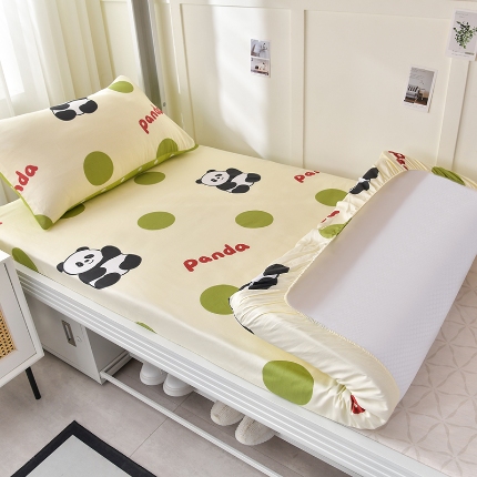 91家纺网 家纺一手货源 找家纺 （总）斯尔顿 2025新款全棉印花学生单床笠