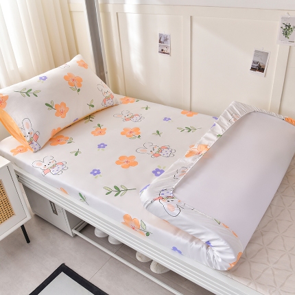 91家纺网 家纺一手货源 找家纺 （总）斯尔顿 2025新款全棉印花学生单床笠