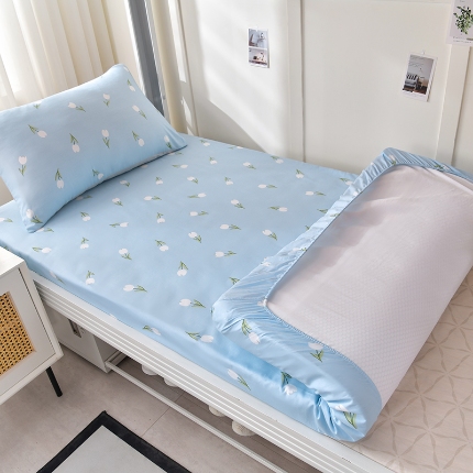 91家纺网 家纺一手货源 找家纺 （总）斯尔顿 2025新款全棉印花学生单床笠