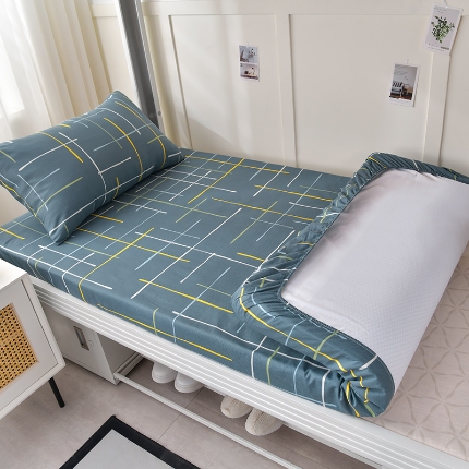 91家纺网 家纺一手货源 找家纺 （总）斯尔顿 2025新款全棉印花学生单床笠