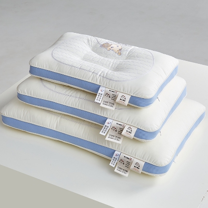 91家纺网 家纺一手货源 找家纺 （总）乐可 2024新款A类全棉满分睡眠亲子枕 枕头枕芯