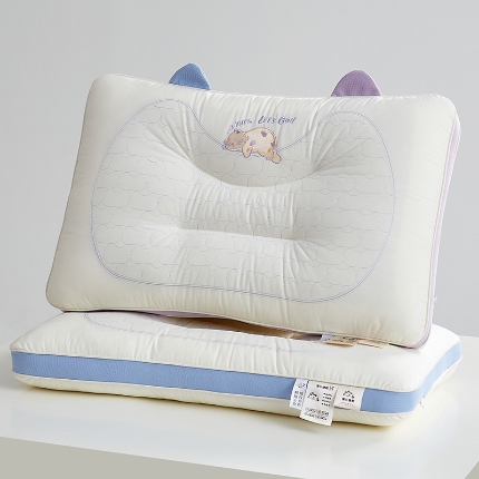 91家纺网 家纺一手货源 找家纺 （总）乐可 2024新款A类全棉满分睡眠亲子枕 枕头枕芯