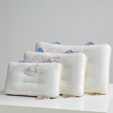 91家纺网 家纺一手货源 找家纺 （总）乐可 2024新款A类全棉满分睡眠亲子枕 枕头枕芯