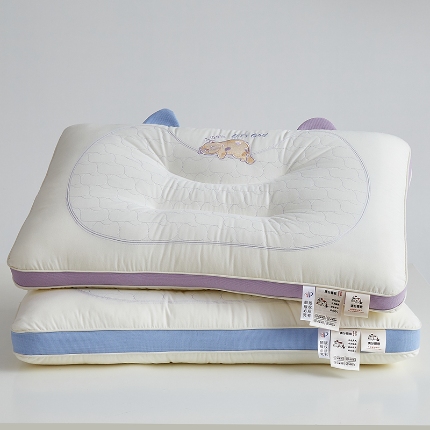 91家纺网 家纺一手货源 找家纺 （总）乐可 2024新款A类全棉满分睡眠亲子枕 枕头枕芯