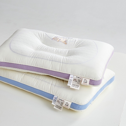 91家纺网 家纺一手货源 找家纺 （总）乐可 2024新款A类全棉满分睡眠亲子枕 枕头枕芯