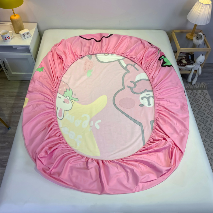 91家纺网 家纺一手货源 找家纺 （总）金爱家 2021新款全棉大版单品床笠