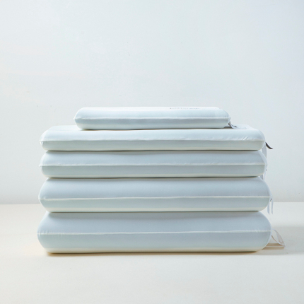 91家纺网 家纺一手货源 找家纺 （总）麦肯锡 2024新款K80升级款慢回弹气凝枕双芯系列-产品图