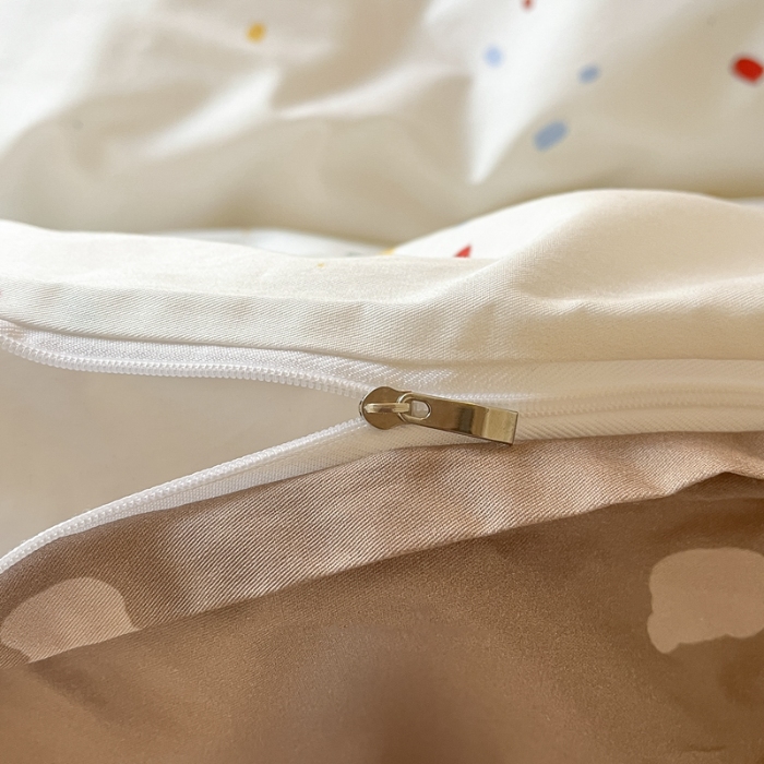 91家纺网 家纺一手货源 找家纺 寻米 2024新款学生全棉印花三件套 快乐熊仔