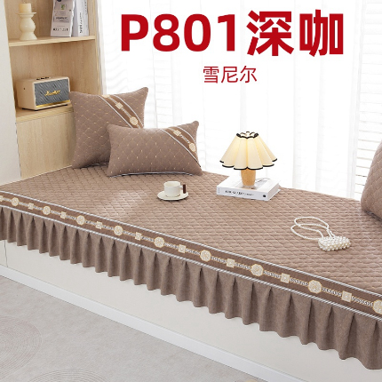 91家纺网 家纺一手货源 找家纺 （总）手艺人沙发垫炕垫 2025新款飘窗垫雪尼尔系列
