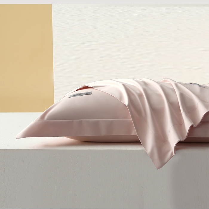 91家纺网 家纺一手货源 找家纺 （总）2024新款100支长绒棉枕套全棉贡缎枕头套纯棉枕芯套枕巾48x74cm一对装