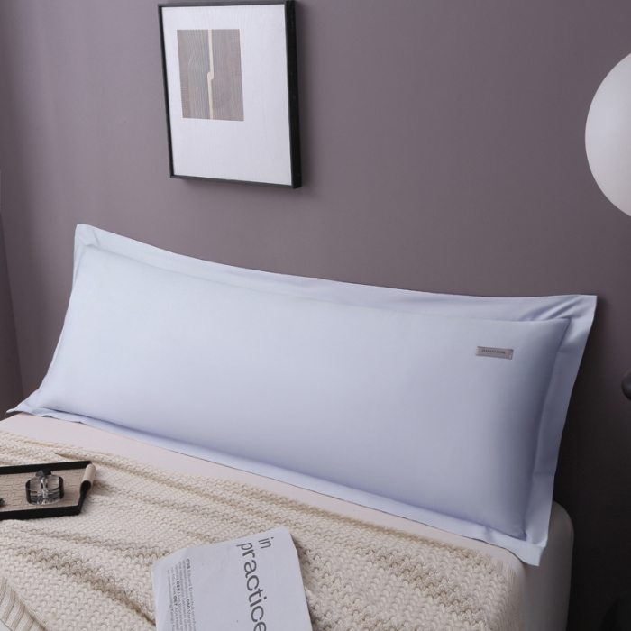 91家纺网 家纺一手货源 找家纺 （总）2024新款纯棉100支长绒棉双人长枕套1.2m1.5米双人情侣枕芯套全棉1.8米加长枕头套