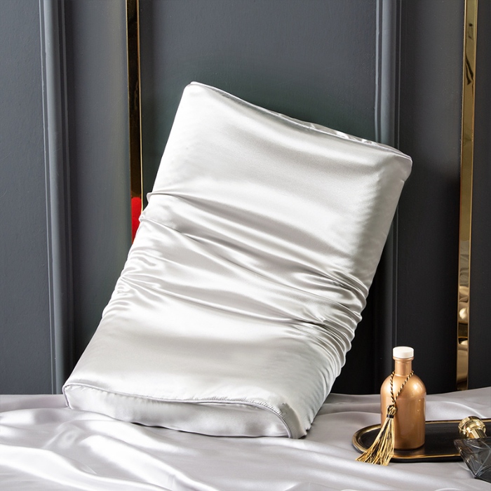 91家纺网 家纺一手货源 找家纺 （总）纯真丝乳胶枕枕套100%桑蚕丝记忆枕枕芯套35x55cm曲线枕头套儿童50x30