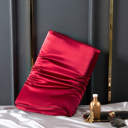 91家纺网 家纺一手货源 找家纺 （总）纯真丝乳胶枕枕套100%桑蚕丝记忆枕枕芯套35x55cm曲线枕头套儿童50x30