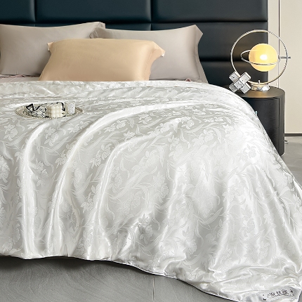 91家纺网 家纺一手货源 找家纺 （总）茧月 蚕丝被子桑蚕丝子母被空调被春秋被冬被二合一被芯夏凉被