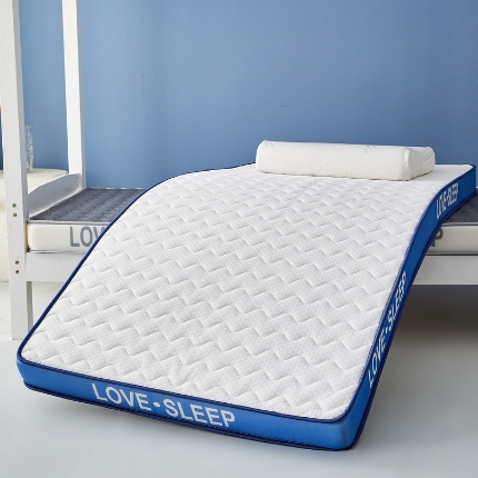 91家纺网 家纺一手货源 找家纺 （总）喜她床垫 2025新款针织乳胶记忆海绵床垫（专版立体边，仿冒必究）-学生图