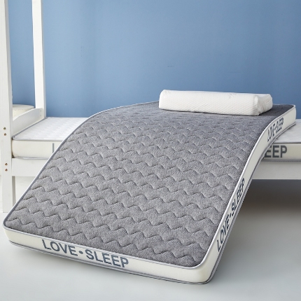 91家纺网 家纺一手货源 找家纺 （总）喜她床垫 2025新款针织乳胶记忆海绵床垫（专版立体边，仿冒必究）-学生图