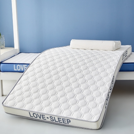 91家纺网 家纺一手货源 找家纺 （总）喜她床垫 2025新款针织乳胶记忆海绵床垫（专版立体边，仿冒必究）-学生图