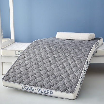 91家纺网 家纺一手货源 找家纺 （总）喜她床垫 2025新款针织乳胶记忆海绵床垫（专版立体边，仿冒必究）-学生图