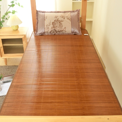 91家纺网 家纺一手货源 找家纺 （总）丹兰  2025新款凉感丝凉席可定做竹席学生宿舍冰丝席藤席子