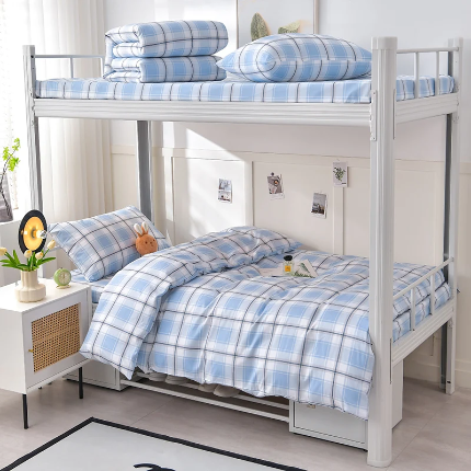 91家纺网 家纺一手货源 找家纺 （总）斯尔顿 2025新款全棉小清新款学生三件套