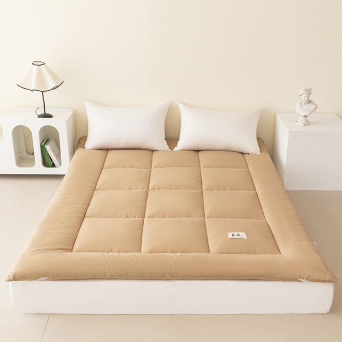 91家纺网 家纺一手货源 找家纺 宜家坊 2024可折叠A类大豆床垫床褥学生床大床单人双人水洗磨毛加厚软床褥垫子 实力咖