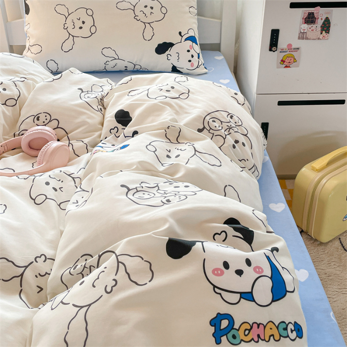 91家纺网 家纺一手货源 找家纺 （总）如约 2025新款学生季12868全棉印花三件套