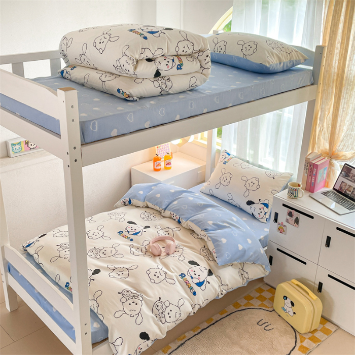 91家纺网 家纺一手货源 找家纺 （总）如约 2025新款学生季12868全棉印花三件套