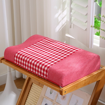 91家纺网 家纺一手货源 找家纺 （总）2024慢回弹全棉水洗记忆海绵学生成人波浪枕，厂家直销