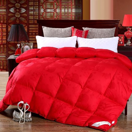 91家纺网 家纺一手货源 找家纺 （总）抗日家纺羽绒被被壳 品质提花系列 全棉大提花双层立体款