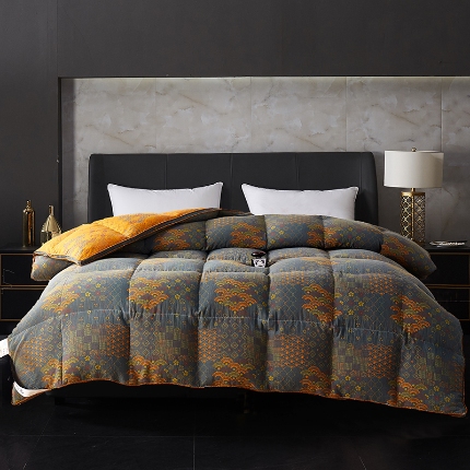 91家纺网 家纺一手货源 找家纺 （总）抗日家纺羽绒被被壳 亲肤系列 全棉双层纱双层立体款