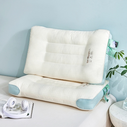 91家纺网 家纺一手货源 找家纺 （总）2024新款A类母婴级云朵舒适按摩枕SPA护颈枕头枕芯