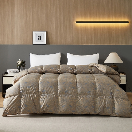 91家纺网 家纺一手货源 找家纺 （总）抗日家纺羽绒被被壳 臻品提花系列 全棉高精密提花单层立体款