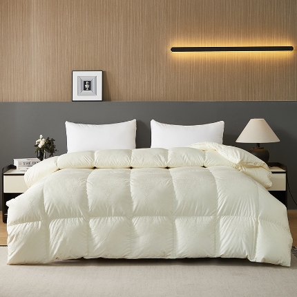 91家纺网 家纺一手货源 找家纺 （总）抗日家纺羽绒被被壳 臻品提花系列 真丝提花单层立体款