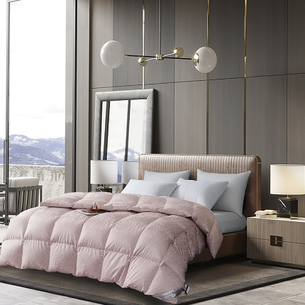 91家纺网 家纺一手货源 找家纺 （总）抗日家纺羽绒被被壳 奢华提花系列 全棉高密彩丝提花单层立体款