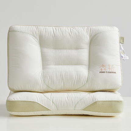 91家纺网 家纺一手货源 找家纺 （总）乐可 2024新款森棉护颈枕 枕头枕芯