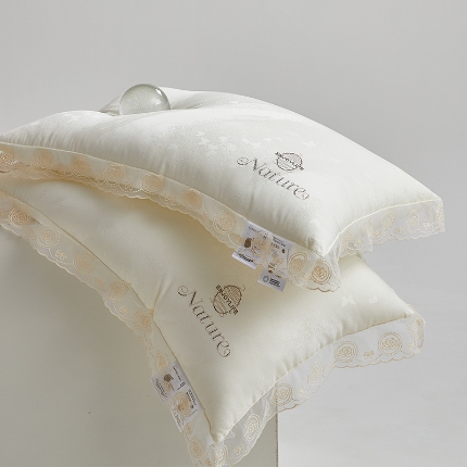 91家纺网 家纺一手货源 找家纺 （总）乐可 2024新款法式润颜蚕咝枕 枕头枕芯