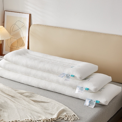 91家纺网 家纺一手货源 找家纺 （总）乐可 2024新款7A抗菌双人长枕 枕头枕芯